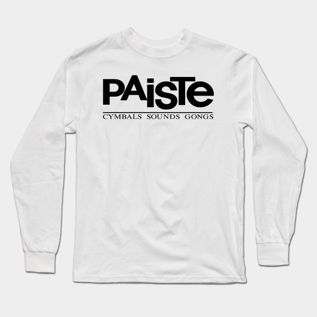 Paiste Cymbals Sounds Long Sleeve T-Shirt by kacahitam10